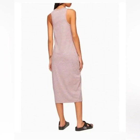 Calvin Klein Performance Side-Slit Tank Dress - Stardust S Size NWT - Picture 3 of 4